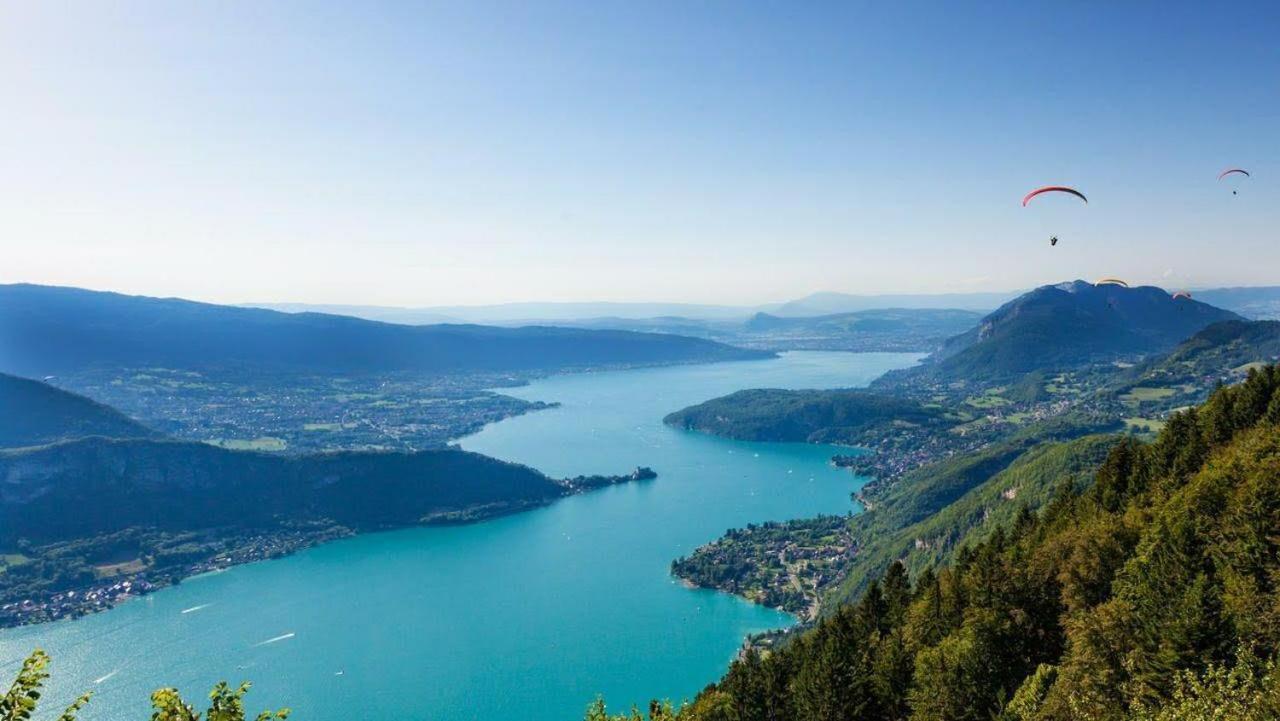 La Costiere Du Lac - Annecy - Vieille Ville, Plage, Garage Eksteriør bilde